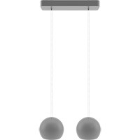 Hanging lamp grey Balli Balle 2p