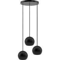 Hanging lamp black Balli Balle 3p (plaphone)