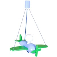 Hanging lamp Clipper green-blue