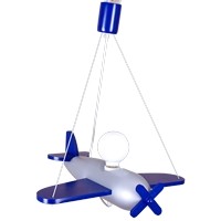 Hanging lamp Clipper navy-silver