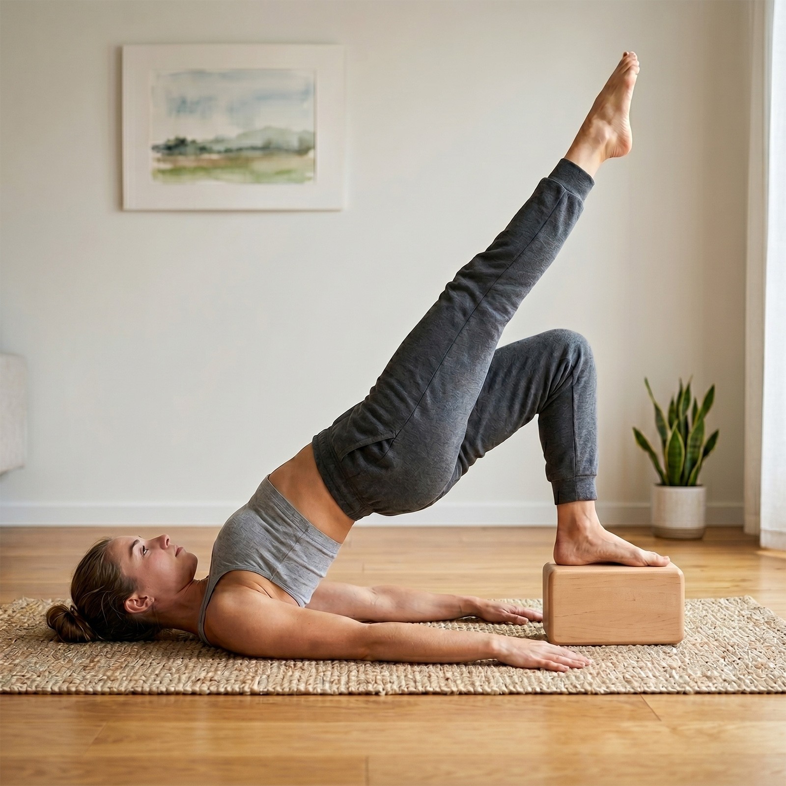 Wooden Yoga Brick