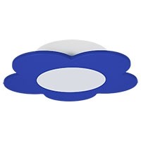 Ceiling lamp Fiore LED navy