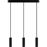 Hanging lamp black Madera 3p