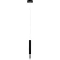 Lampa wisząca Madera2 klosz 1 pł czarny