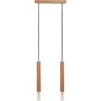 Lampa wisząca Madera2 klosz 2 pł dąb