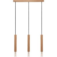 Lampa wisząca Madera2 klosz 3 pł dąb