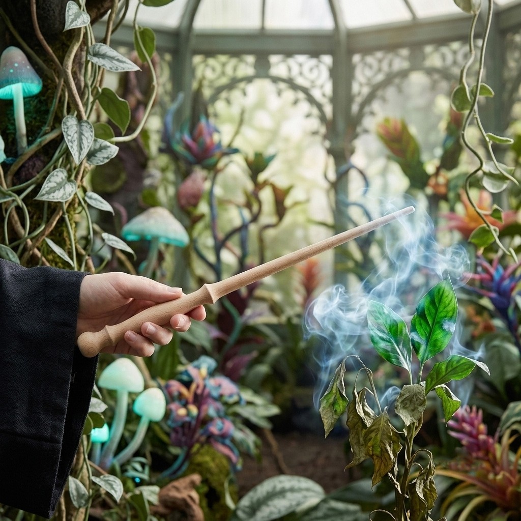 Wooden wand