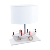 Table lamp white ship