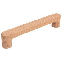 Rounded Wooden Furniture Handle 16 cm
