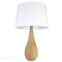 Table lamp Vase - oak