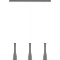 Hanging lamp grey Vegas 3 tr