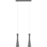 Hanging lamp grey Vegas 2 tr