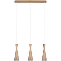 Hanging lamp oak Vegas 3p
