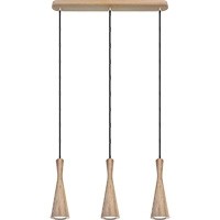 Hanging lamp oak Vegas 3p