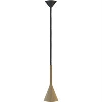 Hanging oak lamp Zen 1
